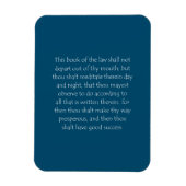 Scriptcitaat Joshua 1 8 Magneet (Verticaal)