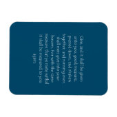 Scriptcitaat Luke 6 38 Magneet (Horizontaal)