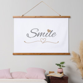 Scripte Geschenk voor Moederdag en Verjaardag voor Hangend Wandkleed