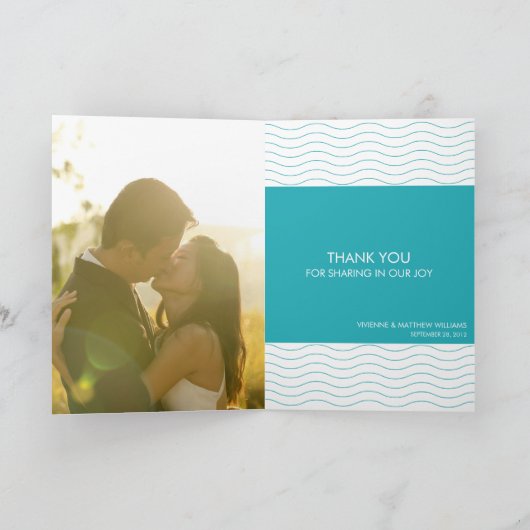 SCRIPTED COLLAGE %PIPE% HUWELIJK DANKT U KAARDT BEDANKKAART (Binnen)