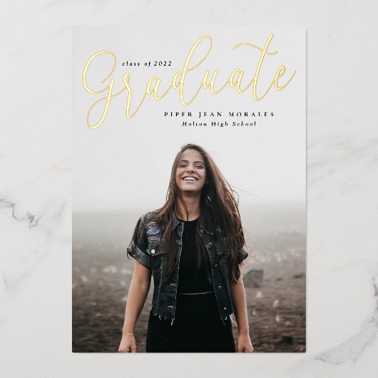 Scripted Folie Afstuderen de Aankondiging van de F (Voorkant)