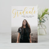 Scripted Folie Afstuderen de Aankondiging van de F (Staand Voorkant)