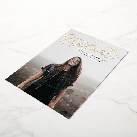 Scripted Folie Afstuderen de Aankondiging van de F (Gedraaid)