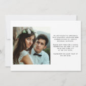 Scripted Hearts | Aankondiging van elopement-fotor (Achterkant)