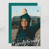 Scripted Klasse van de Aankondiging van het Afstud (Voorkant / Achterkant)