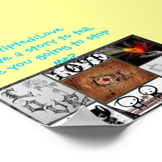 Scripted;Poster van de liefde Poster (Hoek)