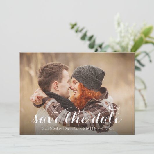 Scripted Save the Date (Staand voorkant)