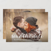 Scripted Save the Date (Voorkant / Achterkant)