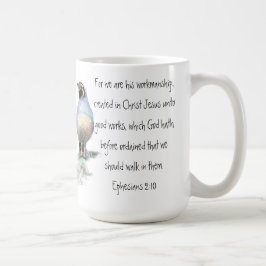 Scriptfesians 2:10 met California Quail Koffiemok