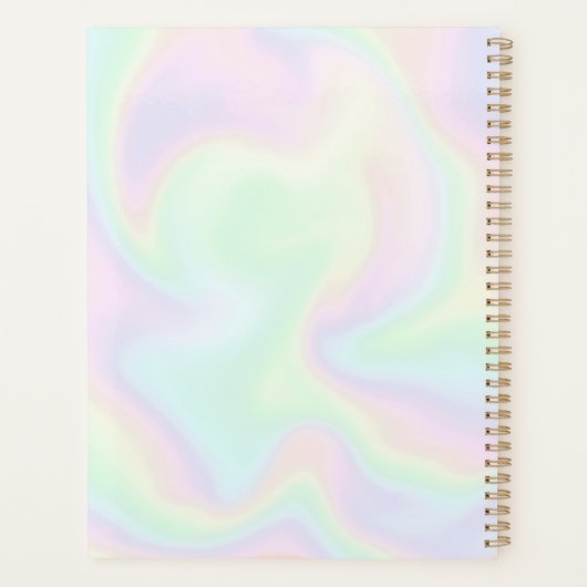 scriptholografische leerplank planner (Achterkant)