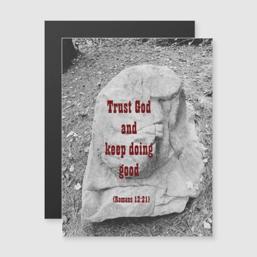 Scripting van het Magnetische Wenskaart van de Bev (Voorkant / Achterkant)