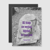 Scripting van het Magnetische Wenskaart van de Bev (Voorkant / Achterkant)