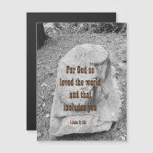 Scripting van het Magnetische Wenskaart van de Bev (Voorkant / Achterkant)