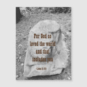 Scripting van het Magnetische Wenskaart van de Bev (Voorkant)