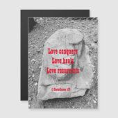 Scripting van het Magnetische Wenskaart van de Bev (Voorkant / Achterkant)