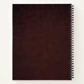 Scriptjournaal aangepaste Mannen Notitieboek (Achterkant)