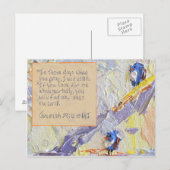 Scriptkaart Jeremiah 29:12-13 Briefkaart (Voorkant / Achterkant)