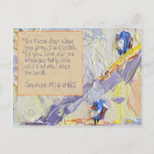 Scriptkaart Jeremiah 29:12-13 Briefkaart (Voorkant)