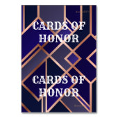 Scriptkaarten met punten kaart (Voorkant)