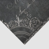 scriptkalligrafie Paris Decoupage Art Tissuepapier (Detail)