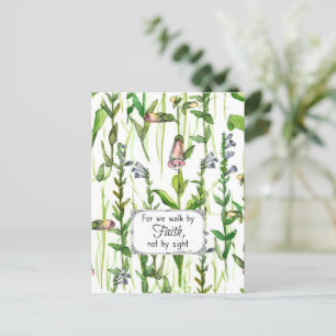 Scriptlooppas door Faith 2 Corinthians geprezen Ka Briefkaart