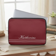 Scriptnaam Minimalistische Bourgondische Rood
