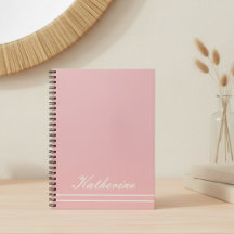 Scriptnaam Minimalistische Roze