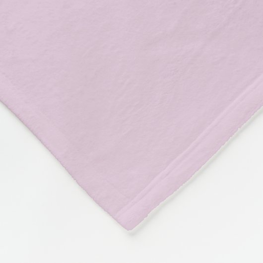 Scriptnaam & monogram | Magenta & Lichtpaars Fleece Deken (Hoek)