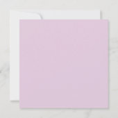Scriptnaam & monogram | Magenta & Lichtpaars Notitiekaartje (Achterkant)