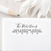 Scriptnaam Retouradreslabels Etiket (Insitu)