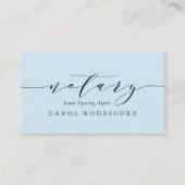 scriptnotarisleningtekenaar visitekaartje (Voorkant)