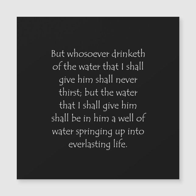 Scriptnotering John 4 14 (Voorkant)