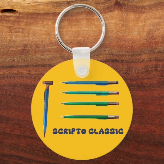 Scripto Klassiek Mechanisch Potlood Sleutelhanger (Voorkant)