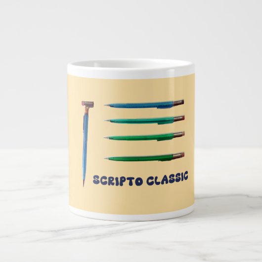 Scripto klassieke mechanische potloden grote koffiekop (Voorkant)
