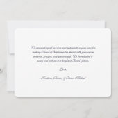 scriptobedekking | Platte dank u fotokaart Bedankkaart (Achterkant)