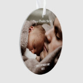 Scripts en foto's, eerste Vaderdag Ornament (voorkant)