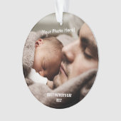 Scripts en foto's, eerste Vaderdag Ornament (voorkant)