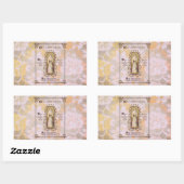Scripts en non rechthoekige sticker (Vel)