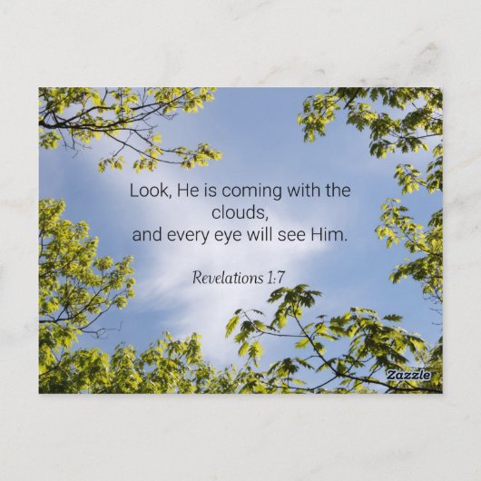 Scripts, onthullingen 1:7, briefkaart (Achterkant)