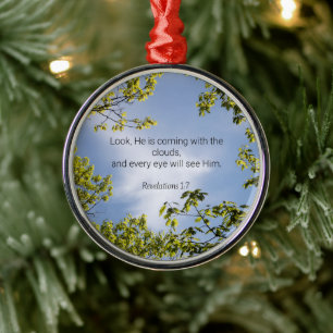 Scripts, onthullingen 1:7, metalen ornament