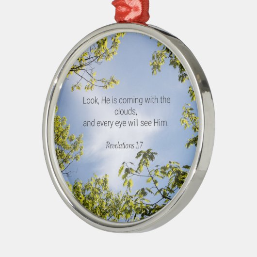 Scripts, onthullingen 1:7, metalen ornament (Links)