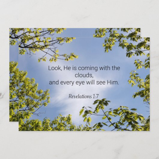 Scripts, onthullingen 1:7, notitiekaartje (Voorkant / Achterkant)