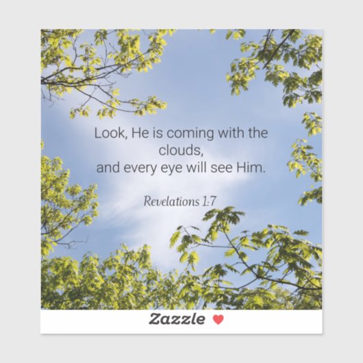 Scripts, onthullingen 1:7, sticker (Vel)