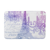 scripts paarse chandelier paris eiffel tower badmat (Voorkant)