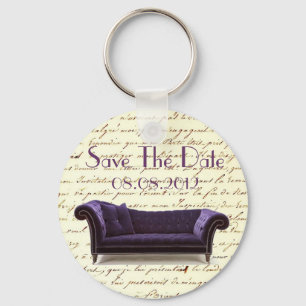  scripts paris chandelier bruiloft sleutelhanger