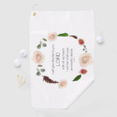 Scripts, Psalm 9, al uw wonderbaarlijke documenten Golfhanddoek (Insitu)