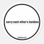 Scriptsticker Ronde Sticker (Voorkant)