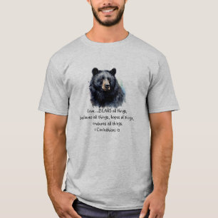 Scripture 1 Corinthians 13:4 Love is T-shirt