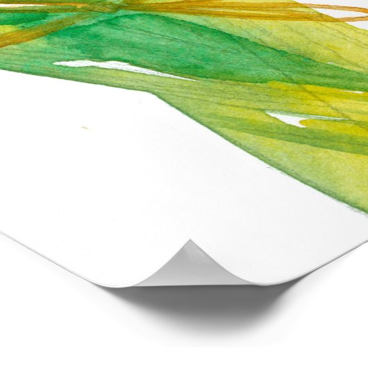 Scripture 1 John 4:16 God is Love Religious Flower Poster (Hoek)