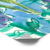 Scripture 2 Corinthians 9:8 Flowers Religious  Poster (Hoek)